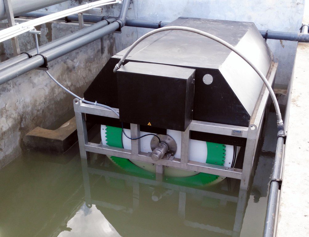 Drum Filter in Rerciculating Aquaculture System