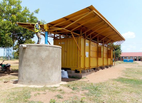 ISSB rainwater harvesting tank construction 1
